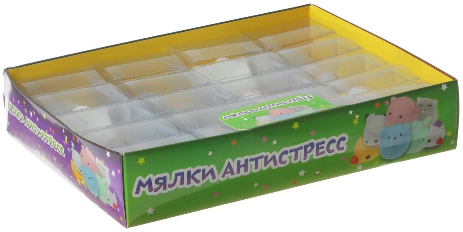 Мялка-антистресс «Киска», цвета МИКС