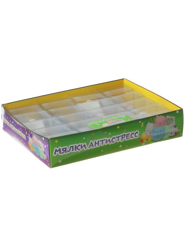 Мялка-антистресс «Киска», цвета МИКС