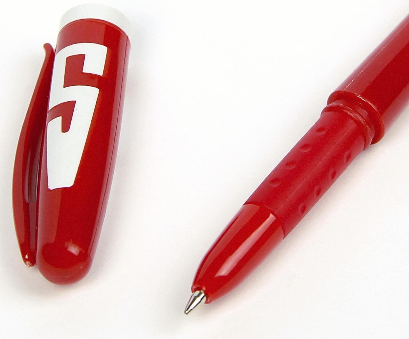 Набор гелевых ручек, 4 цвета, корпус цветной с белыми вставками, в блистере на кнопке