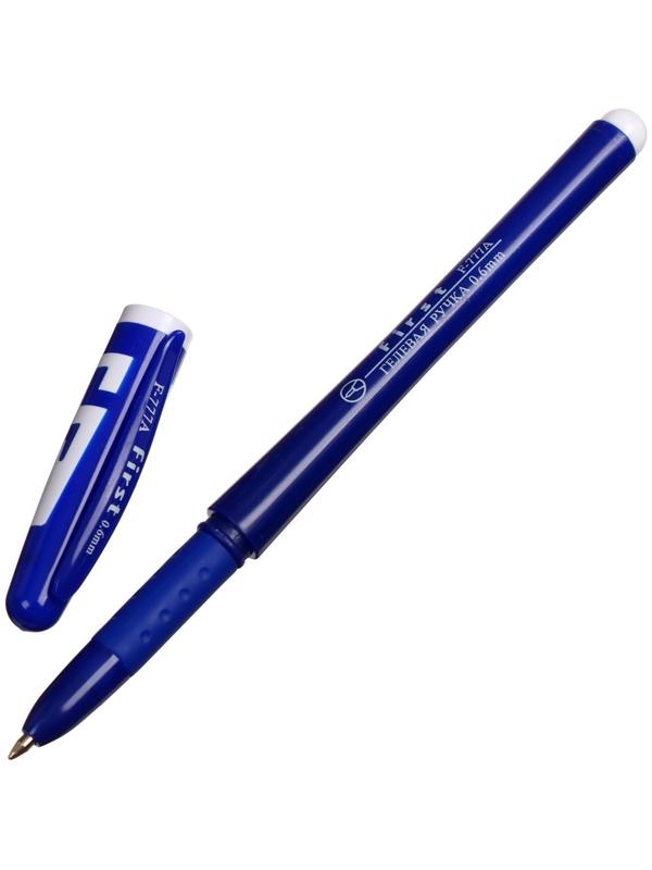 Набор гелевых ручек, 4 цвета, корпус цветной с белыми вставками, в блистере на кнопке