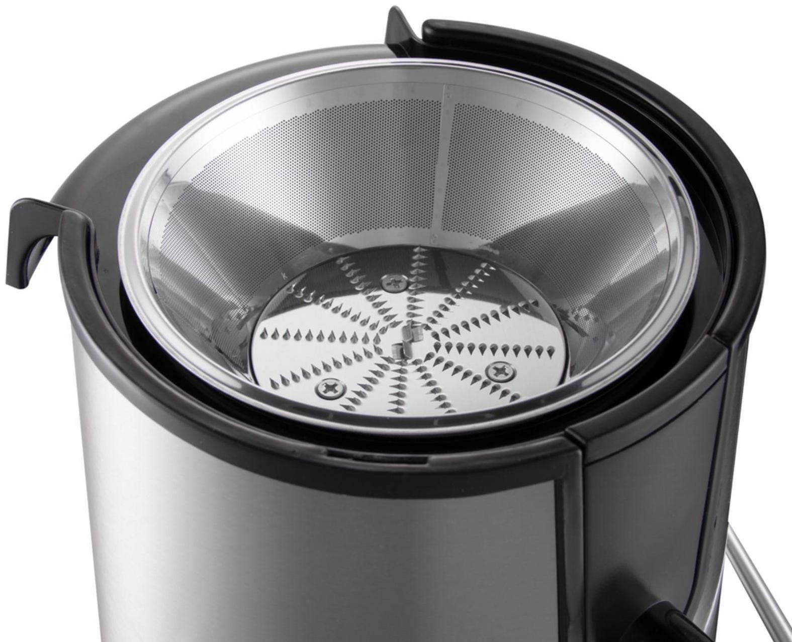 Соковыжималка Redmond RJ-M911, 860 Вт, 20000 об/мин, 750 мл, серебристая