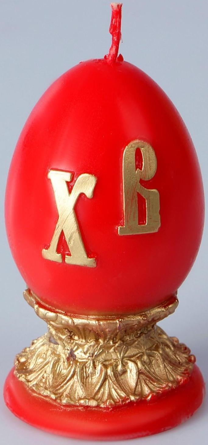 Декоративная свеча «Пасхальное яйцо» малая