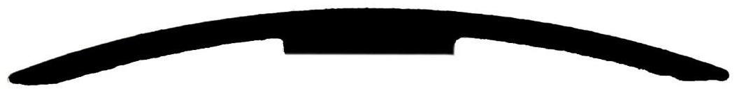 Порог одноуровневый, орех, 30*900 мм