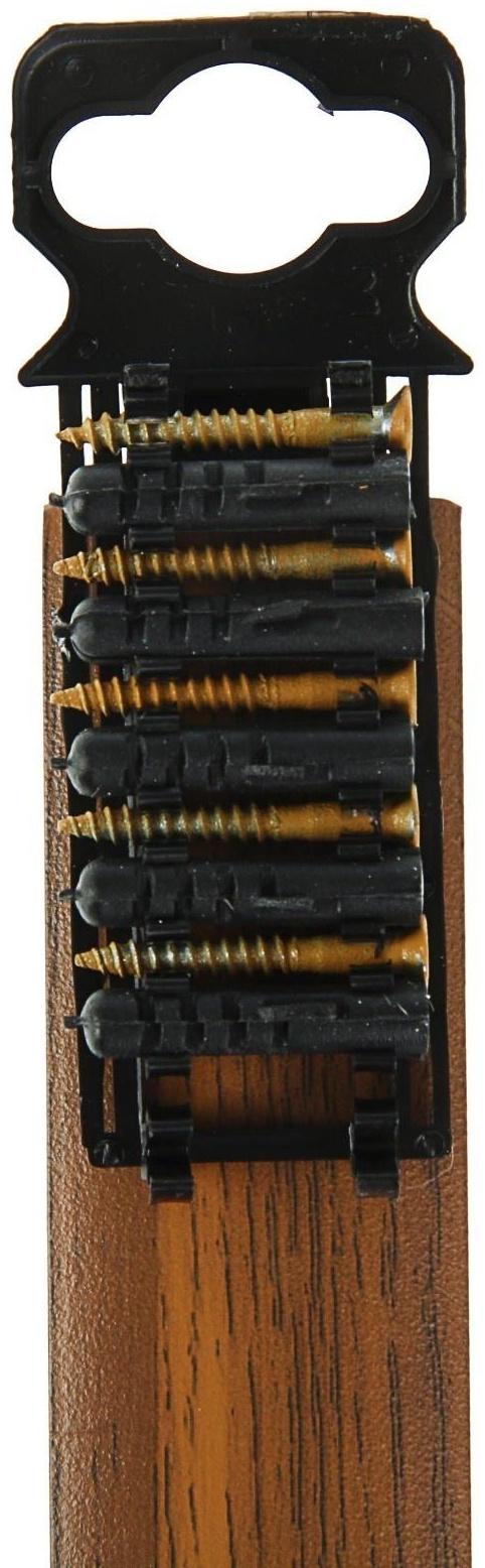 Порог одноуровневый, орех, 30*900 мм