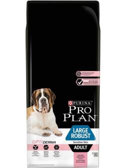 Сухой корм PRO PLAN для собак крупных пород, мощное тело, лосось, 14 кг