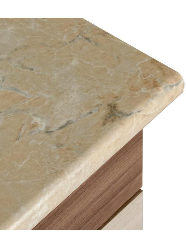 Шкаф напольный, 600 × 840 × 450 Ясень шимо темный/Ясень шимо светлый