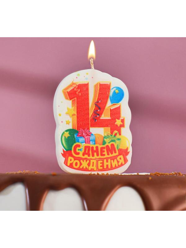 Свеча для торта цифра 