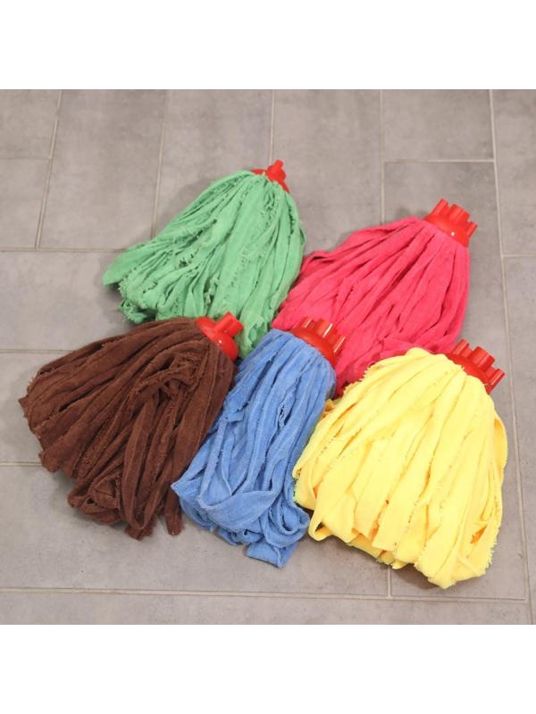 Насадка для швабры ленточная Доляна, микрофибра, 200 гр, цвет МИКС