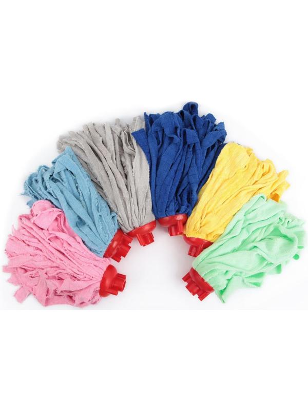 Насадка для швабры ленточная Доляна, микрофибра, 200 гр, цвет МИКС