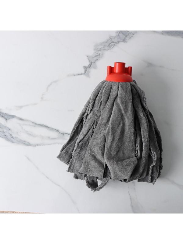 Насадка для швабры ленточная Доляна, микрофибра, 200 гр, цвет МИКС