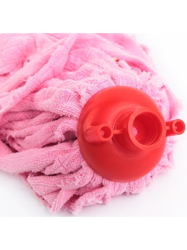 Насадка для швабры ленточная Доляна, микрофибра, 200 гр, цвет МИКС