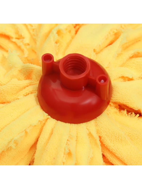 Насадка для швабры ленточная Доляна, микрофибра, 200 гр, цвет МИКС