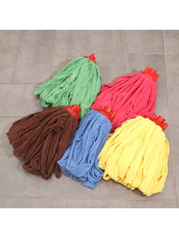 Насадка для швабры ленточная Доляна, микрофибра, 200 гр, цвет МИКС