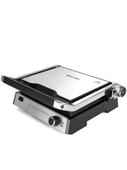 Электрогриль Kitfort KT-1602, 2000 Вт, антипригарное покрытие, 28.7х26 см