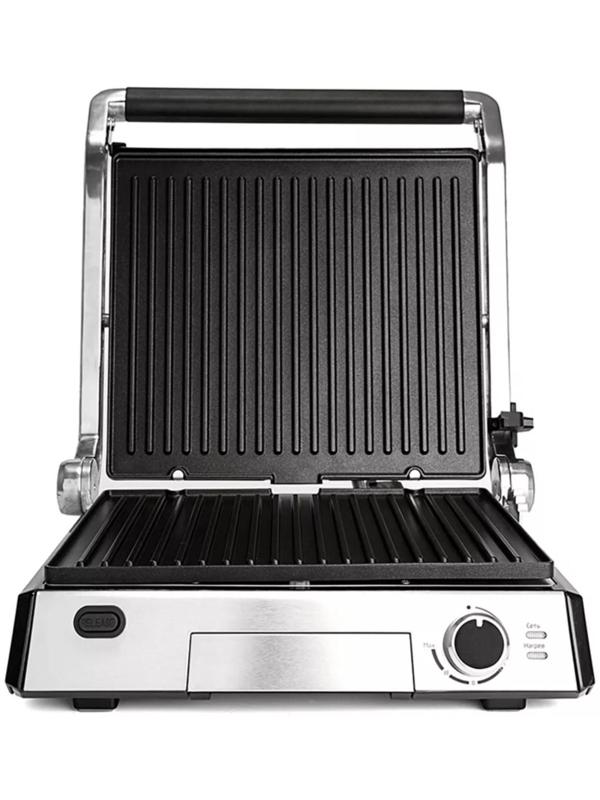 Электрогриль Kitfort KT-1602, 2000 Вт, антипригарное покрытие, 28.7х26 см