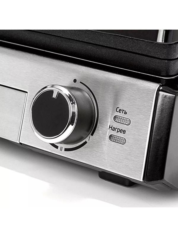 Электрогриль Kitfort KT-1602, 2000 Вт, антипригарное покрытие, 28.7х26 см