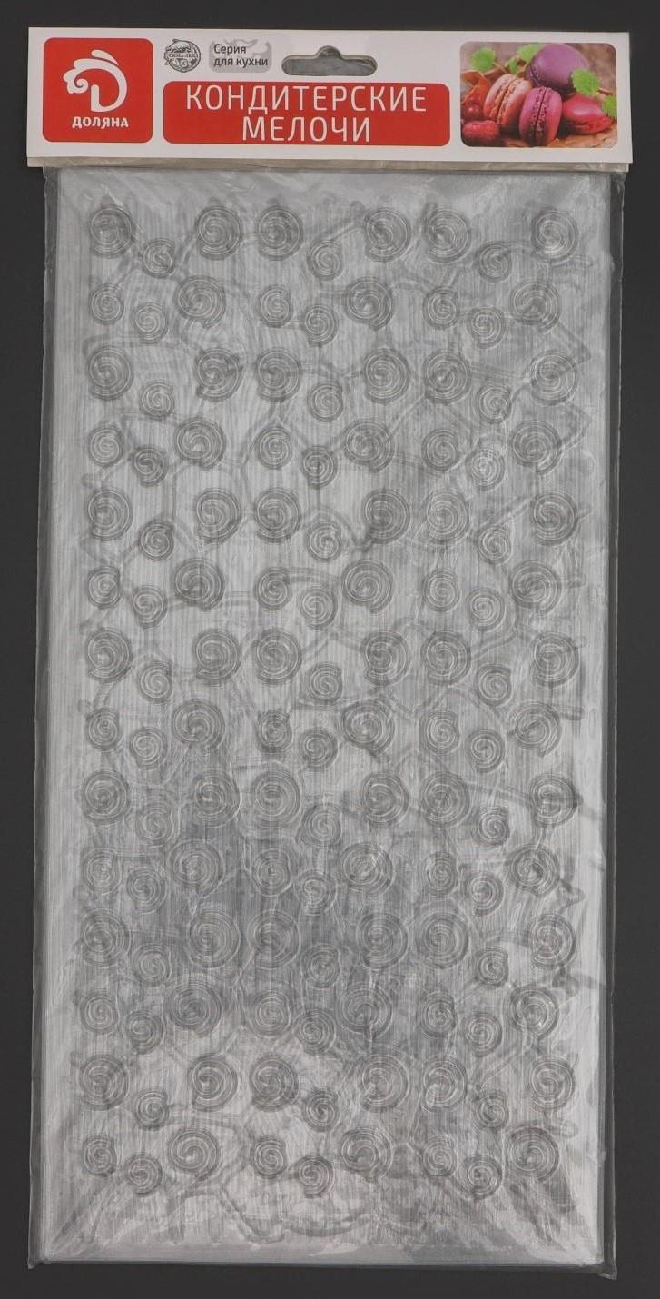 Набор молдов для украшения выпечки Доляна «Кирпичи», 4 шт, 30,5×15,5×0,1 см, цвет прозрачный