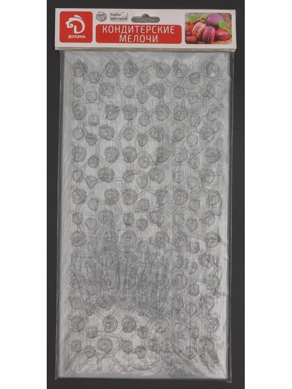 Набор молдов для украшения выпечки Доляна «Кирпичи», 4 шт, 30,5×15,5×0,1 см, цвет прозрачный