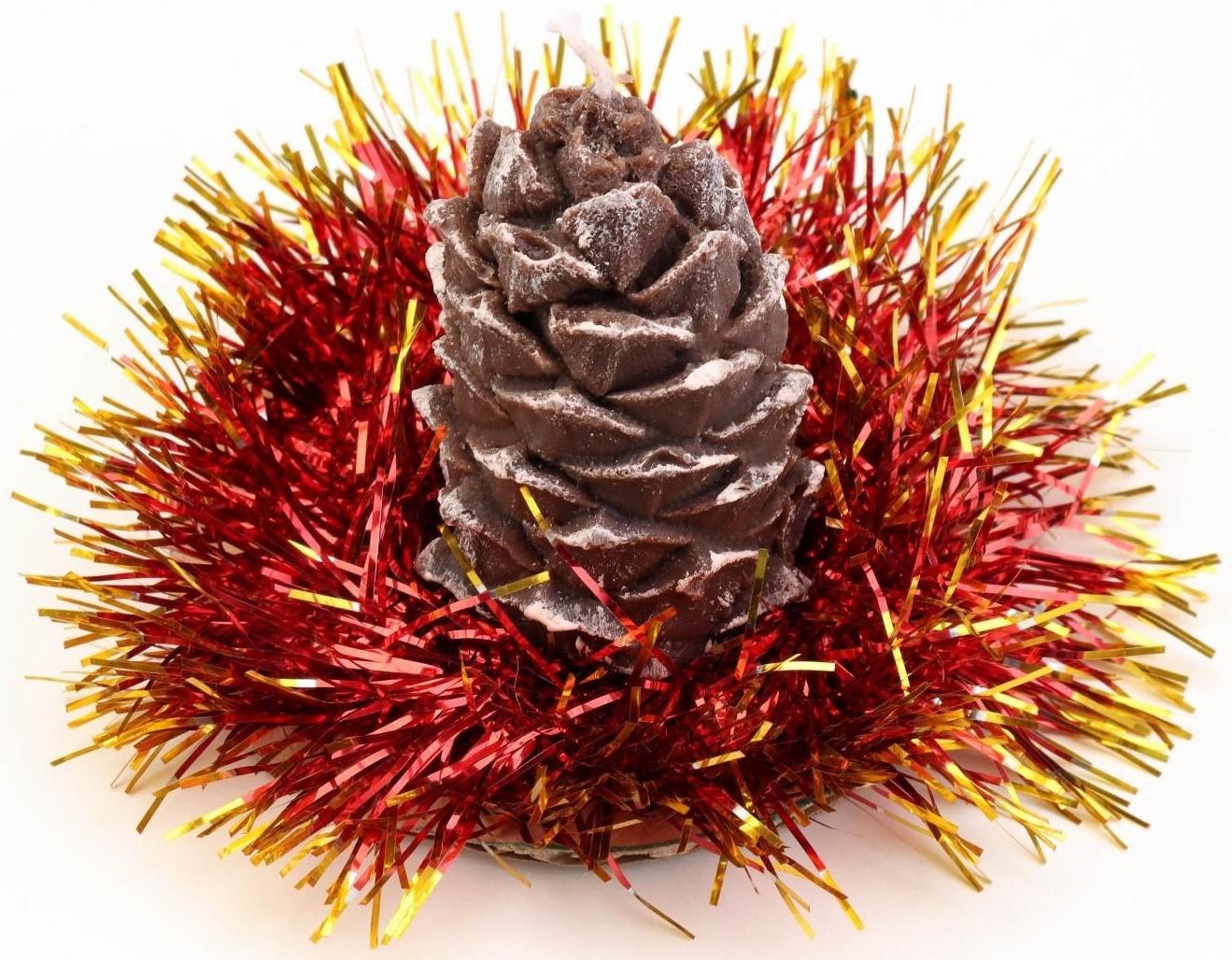 Свеча новогодняя 