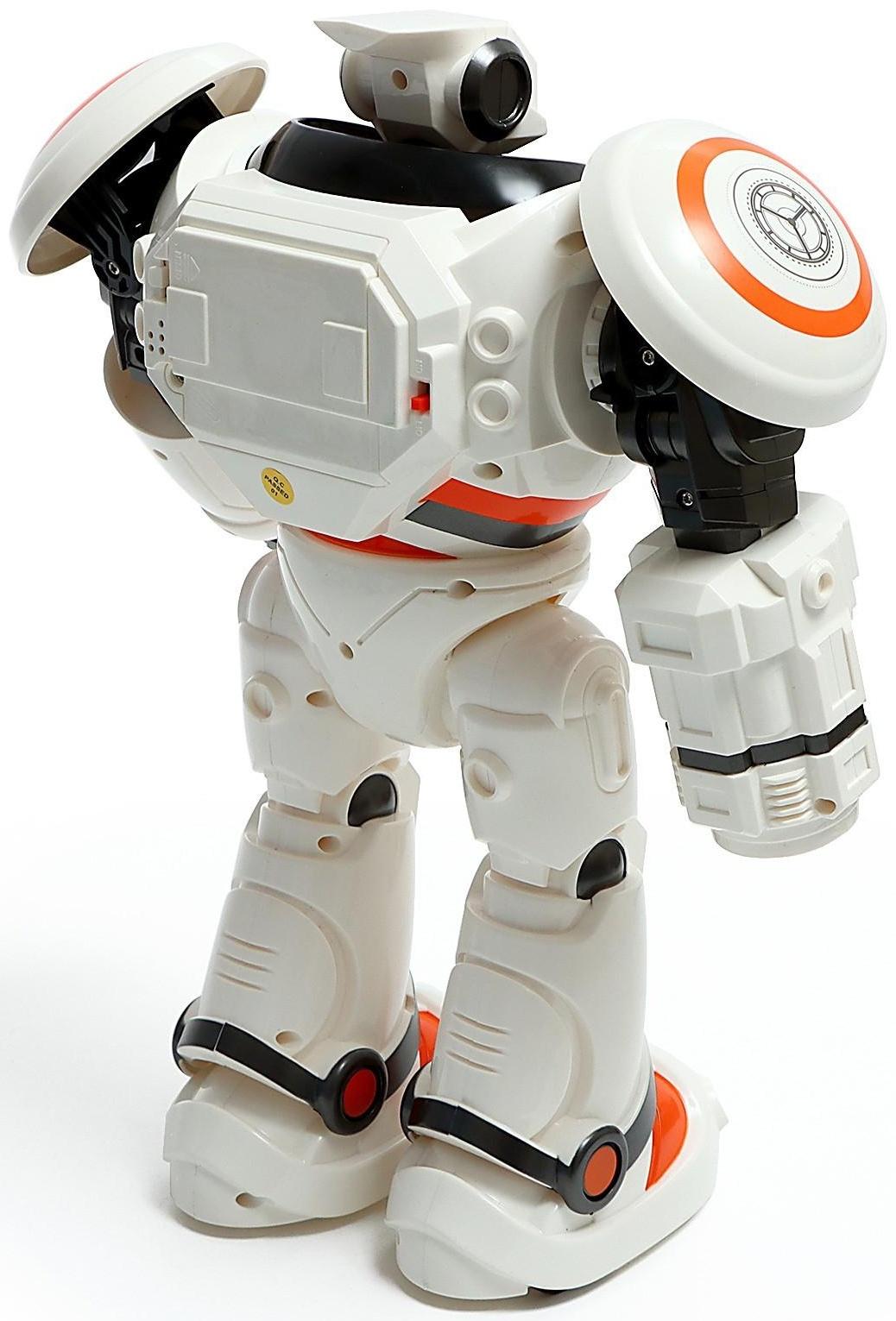 Робот интерактивный радиоуправляемый CRAZON с аккумулятором, цвет оранжевый