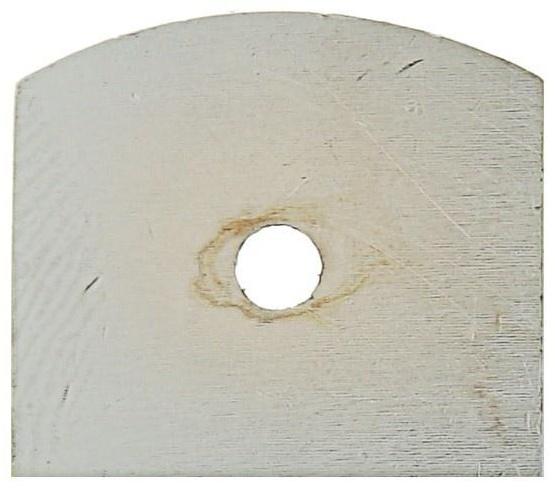 Полкодержатель P110CP, 22х23х20 мм, 4 шт в наборе, цвет хром