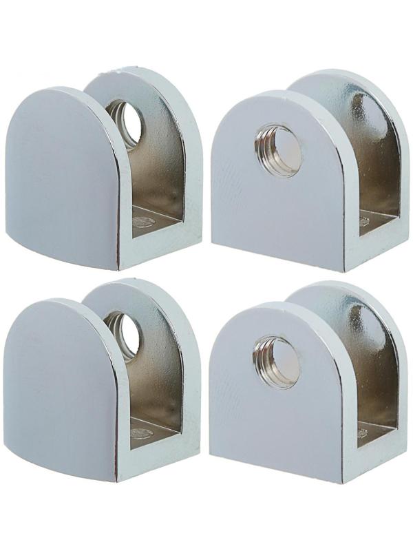 Полкодержатель P110CP, 22х23х20 мм, 4 шт в наборе, цвет хром