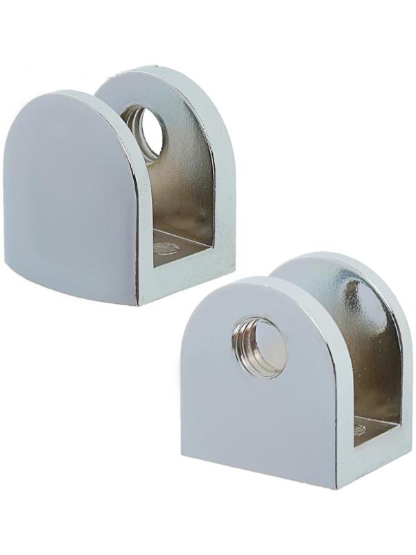 Полкодержатель P110CP, 22х23х20 мм, 4 шт в наборе, цвет хром