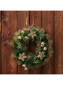 Венок новогодний d-20 см 