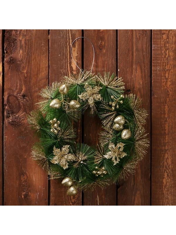 Венок новогодний d-20 см 