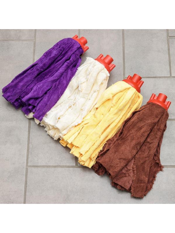 Насадка для швабры ленточная Доляна, микрофибра 200 гр, цвет МИКС