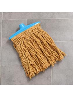 Насадка для швабры верёвочная Доляна, х/б, 250 гр, цвет МИКС