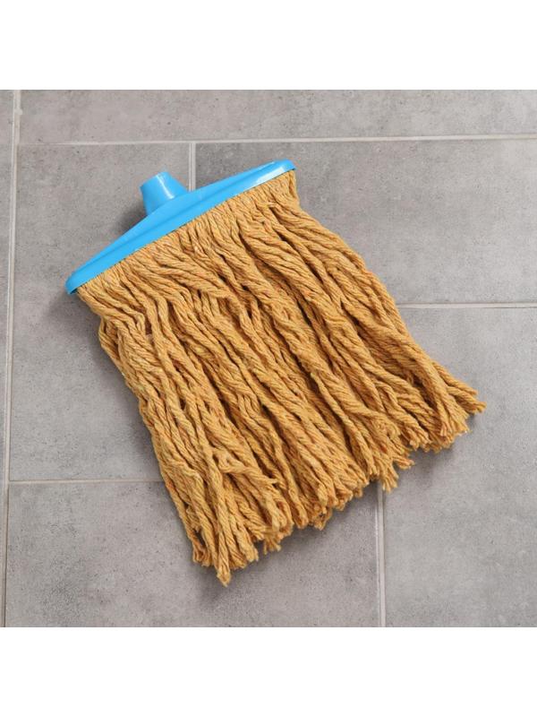 Насадка для швабры верёвочная Доляна, х/б, 250 гр, цвет МИКС