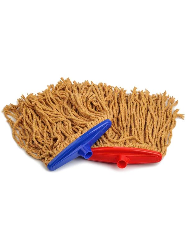 Насадка для швабры верёвочная Доляна, х/б, 250 гр, цвет МИКС