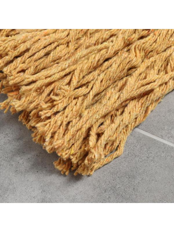 Насадка для швабры верёвочная Доляна, х/б, 250 гр, цвет МИКС