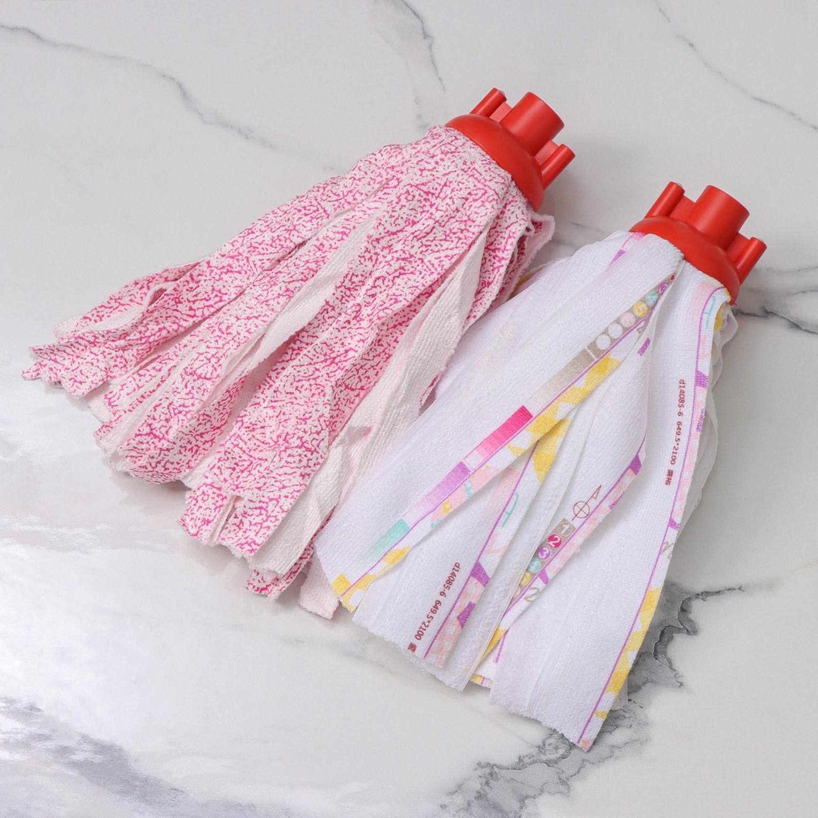 Насадка для швабры Доляна «Юбочка полоски», цвет МИКС