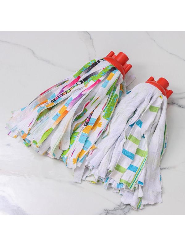 Насадка для швабры Доляна «Юбочка полоски», цвет МИКС