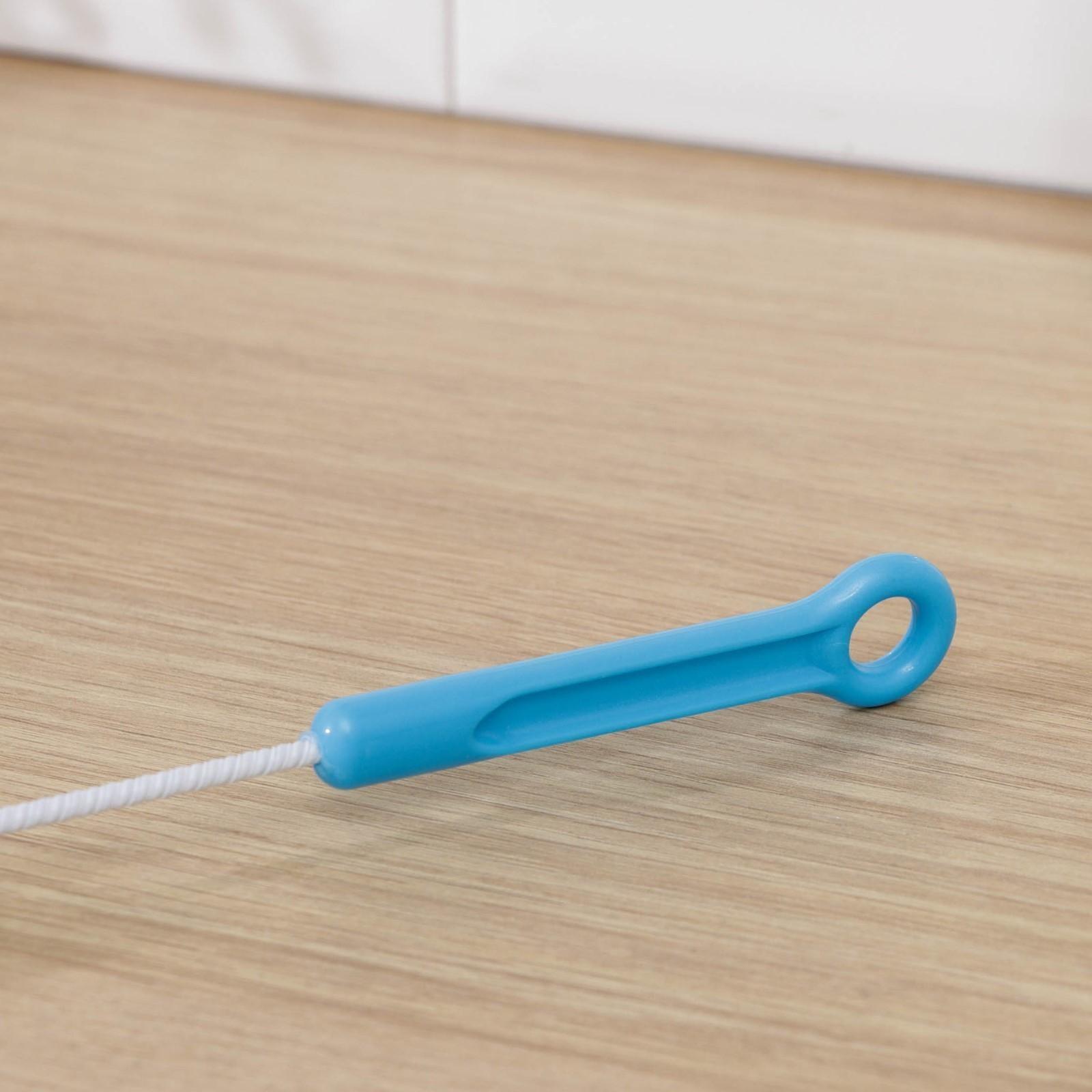 Ёрш чистящий гибкий Доляна, 72×4 см, цвет МИКС