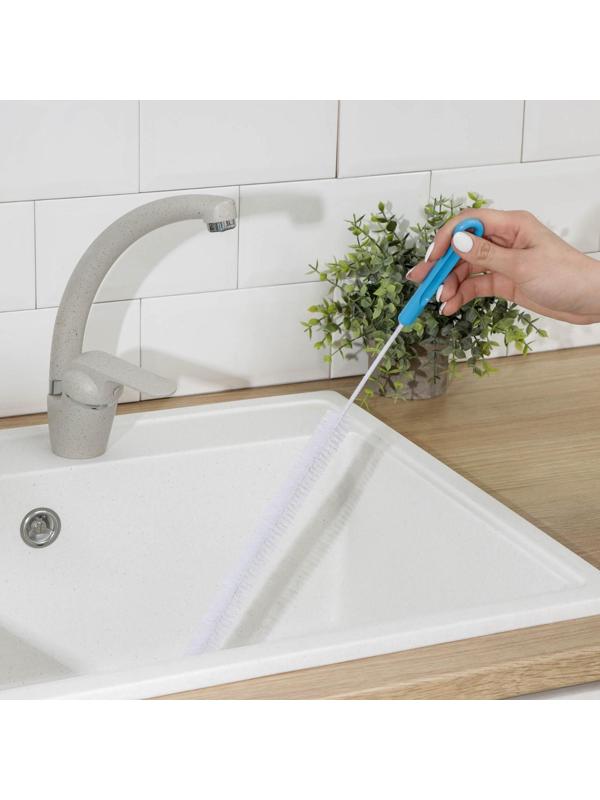 Ёрш чистящий гибкий Доляна, 72×4 см, цвет МИКС