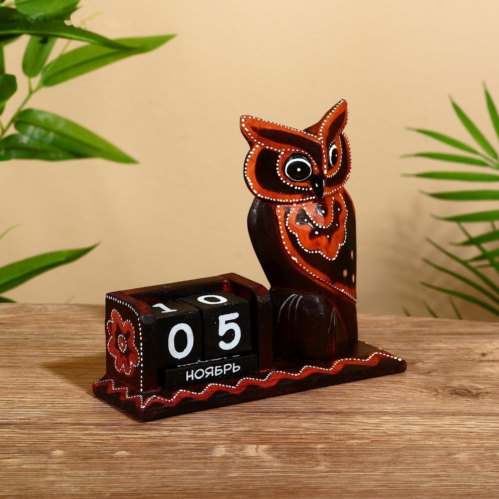 Календарь настольный дерево 