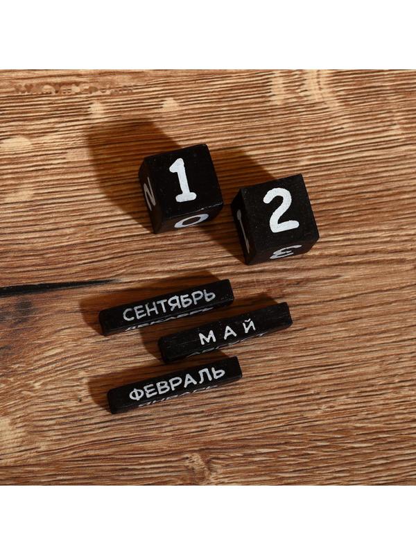 Календарь настольный дерево 