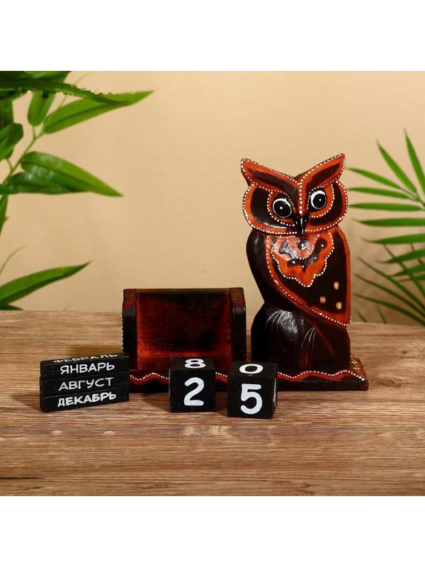 Календарь настольный дерево 