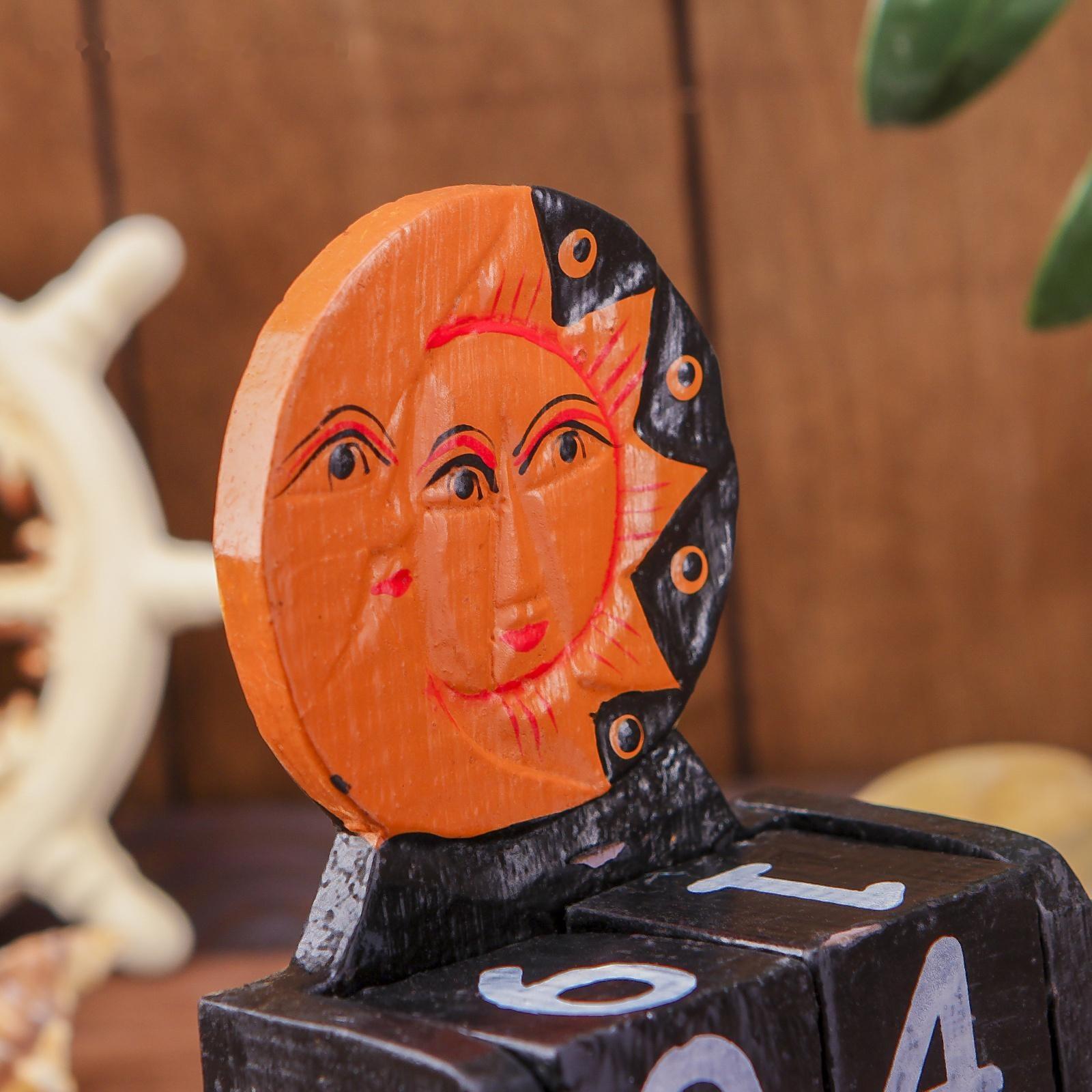 Календарь настольный дерево 