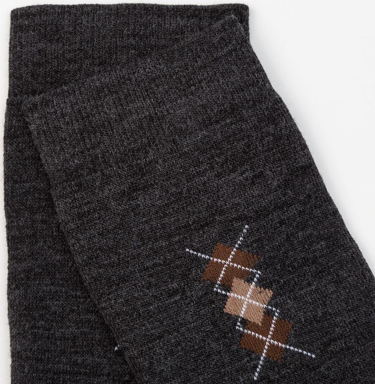 Носки мужские махровые, цвет асфальт, размер 29