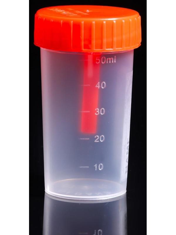 Контейнер для биоматериалов «Олданс» со шпателем стерильный, 60 мл