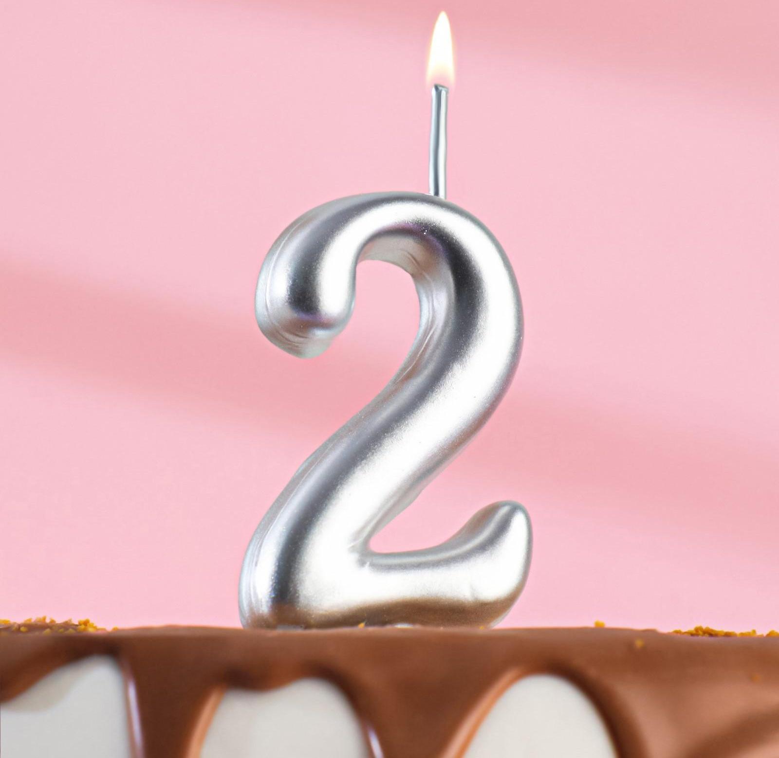 Свеча для торта цифра 