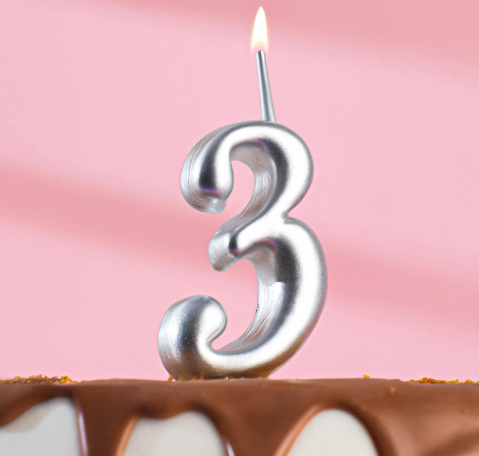 Свеча для торта цифра 