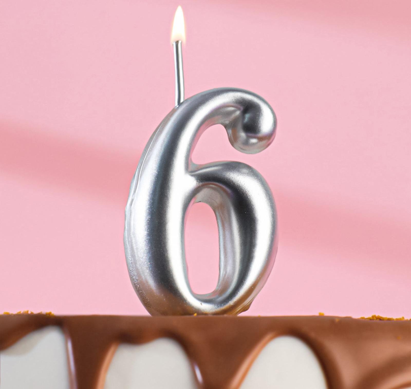 Свеча для торта цифра 