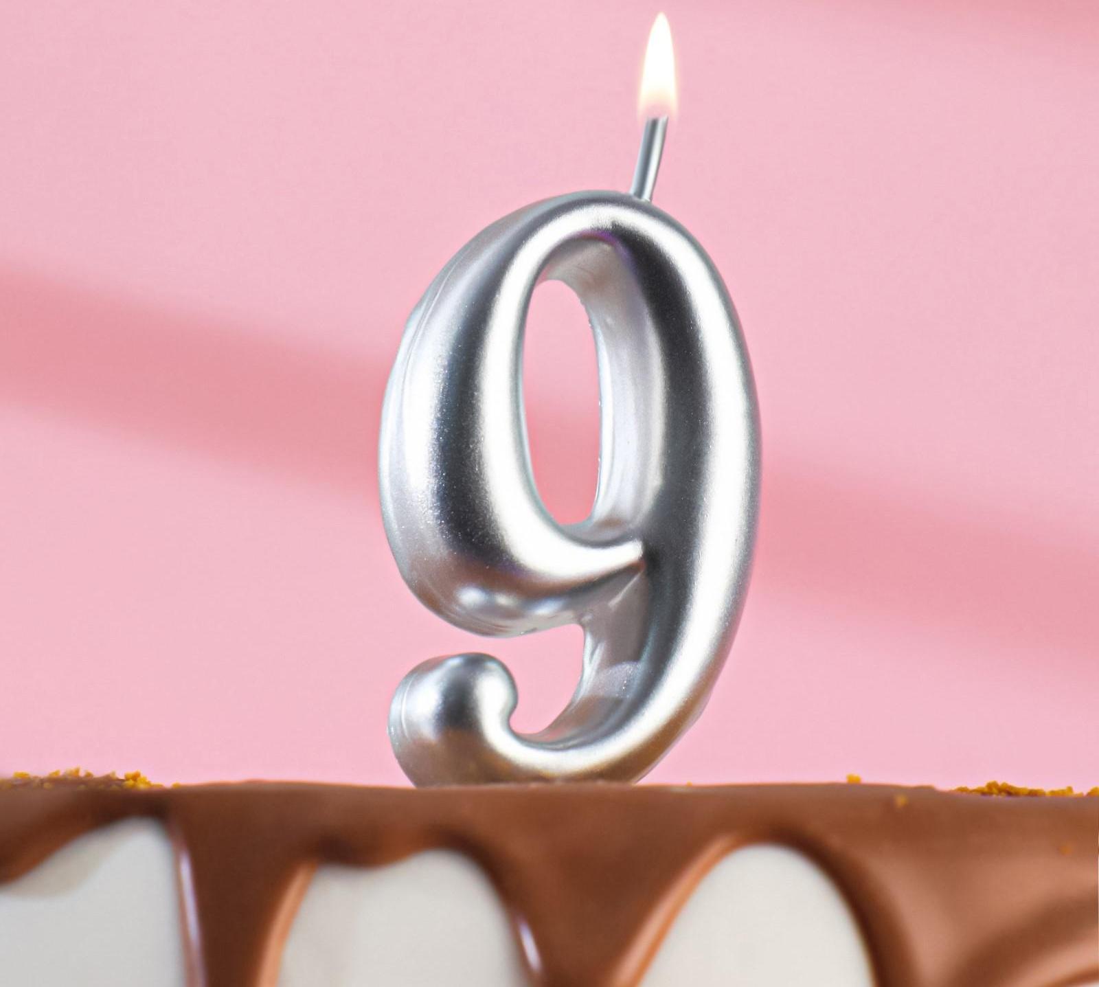 Свеча для торта цифра 