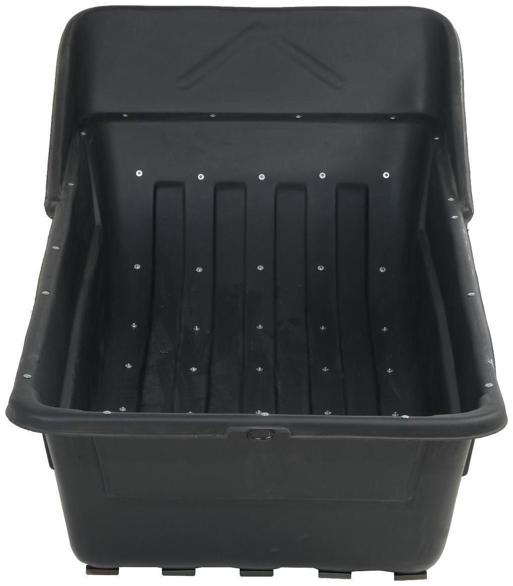 Сани волокуши CenterPlast 1550 с отбойником с накладками, 169 x 72 x 47 см