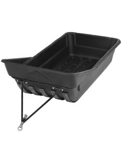 Сани волокуши CenterPlast 1550 с отбойником с накладками, 169 x 72 x 47 см